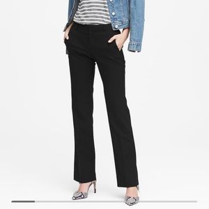 Petite Logan Trouser-Fit Lightweight Wool Pant